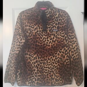 Lands' End Snap Neck Fleece